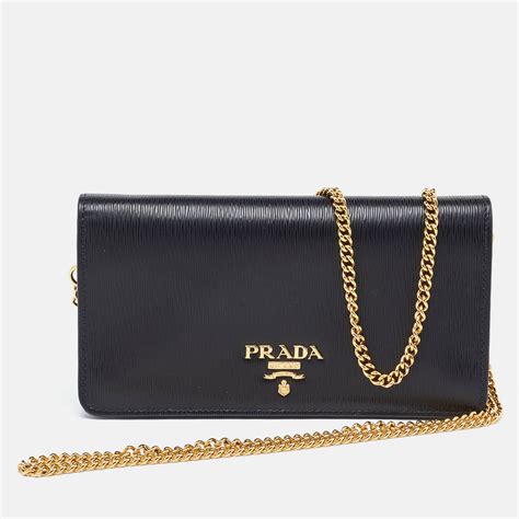 prada vitello move leather|Prada Vitello Move Leather Wallet On Chain on SALE .